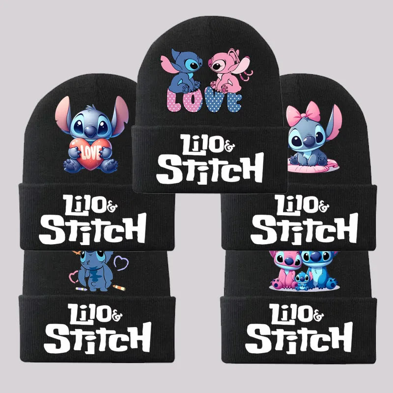 Lilo & Stitch Çocuklar İçin Örme Beanie Hat - Kıbrıs