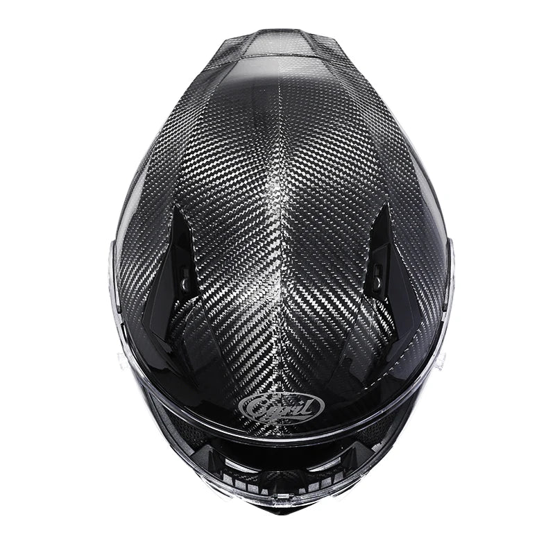 ECE zertifizierte Punktsicherheit Full Face Motorrad Helm Casco Cyril 2024 Neues Mann Leichtes Dual Visor Moto Accessoires Helme Helme