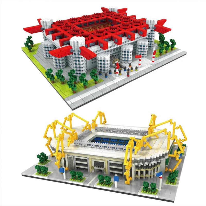 🔵 Mitty 9912 Football Stadium Building Blocks Toy Gift - Cyprus