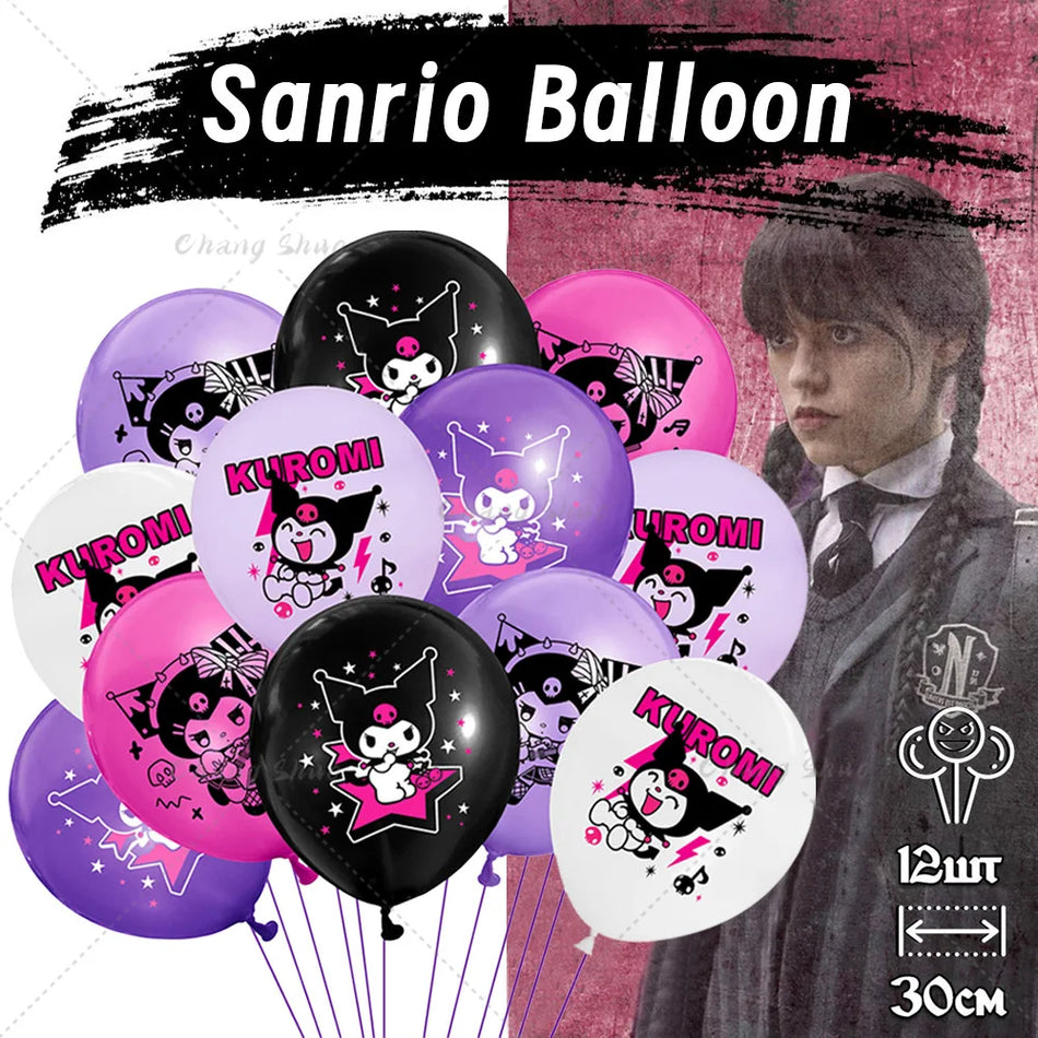 Kuromi Sanrio Purple Balloon Set for All Occasions