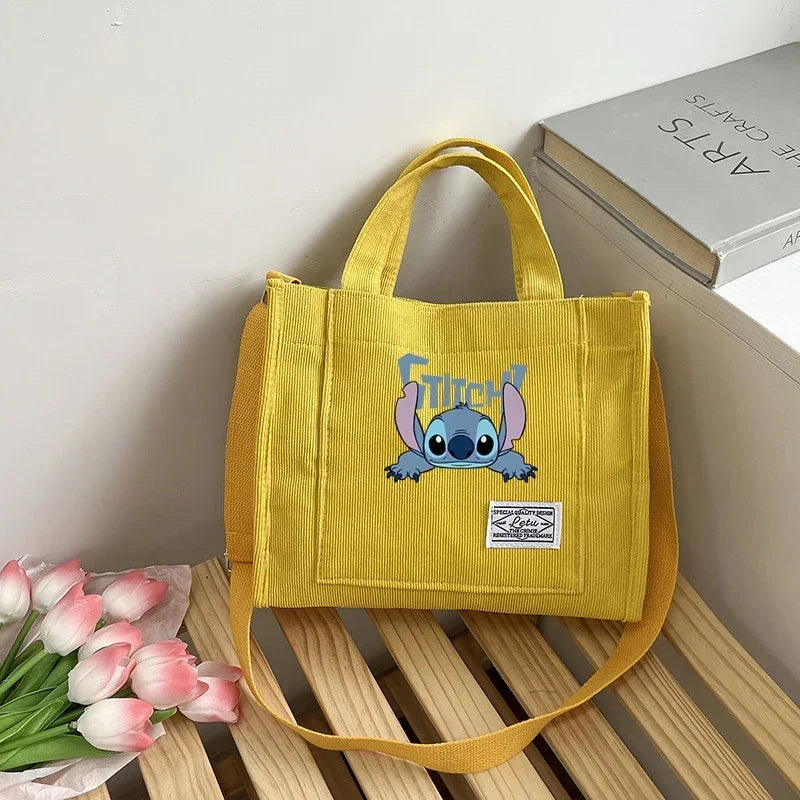 Stitch Women's Harajuku Canvas Tote Bag - Cyprus