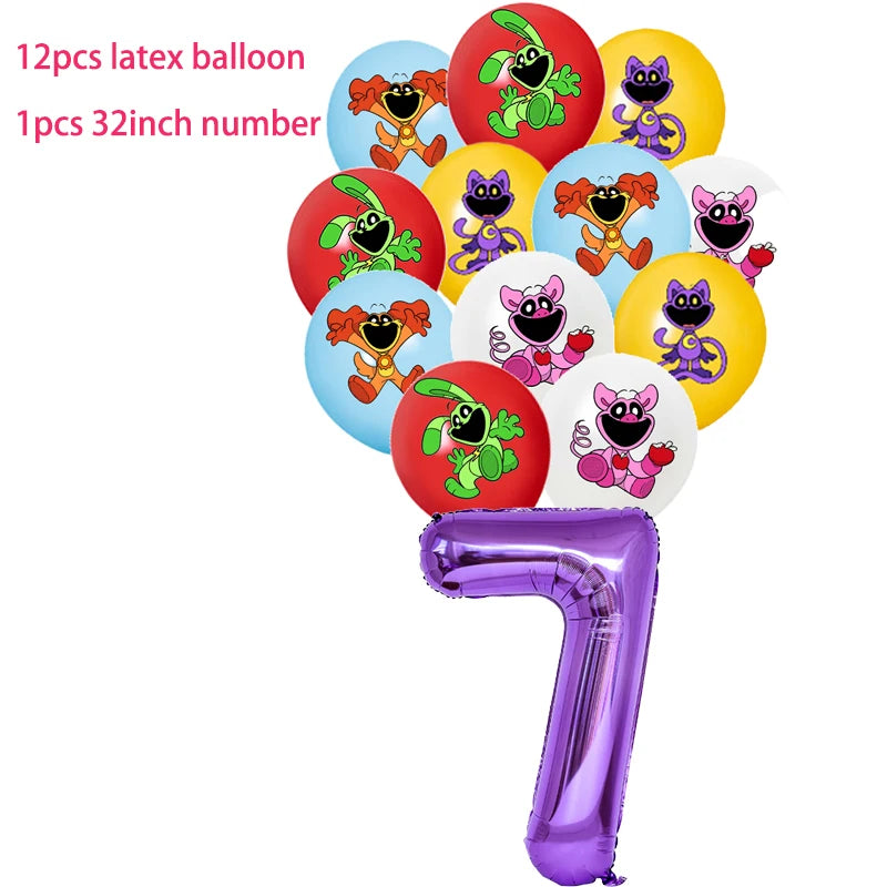 Smiling Critters Catnap Birthday Party Decorations - Cyprus