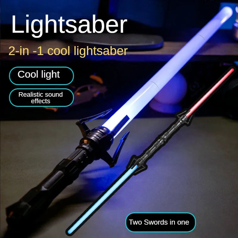 Luminous Scalable Laser Sword Toy for Outdoor Fun