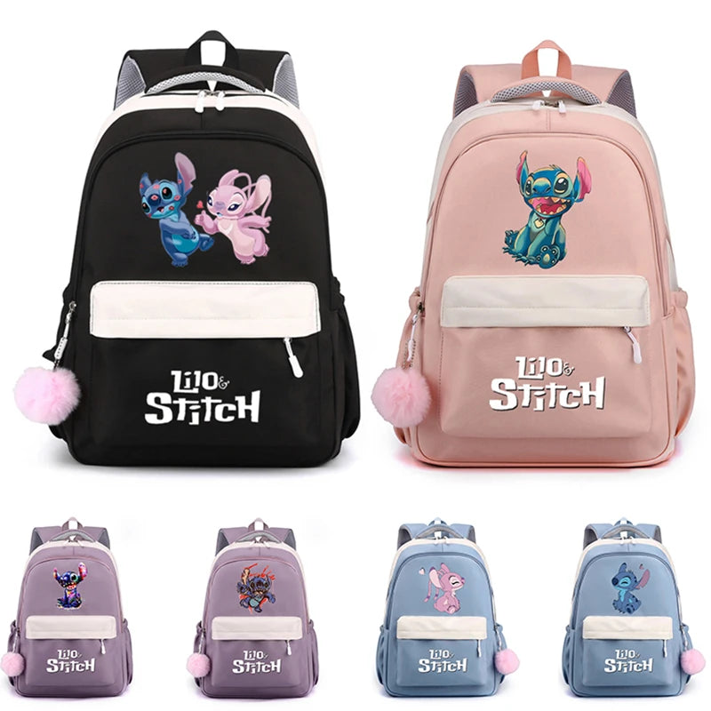 Sanrio Lilo Stitch Schoolbag Backpack - Perfect Gift for Kids - Cyprus