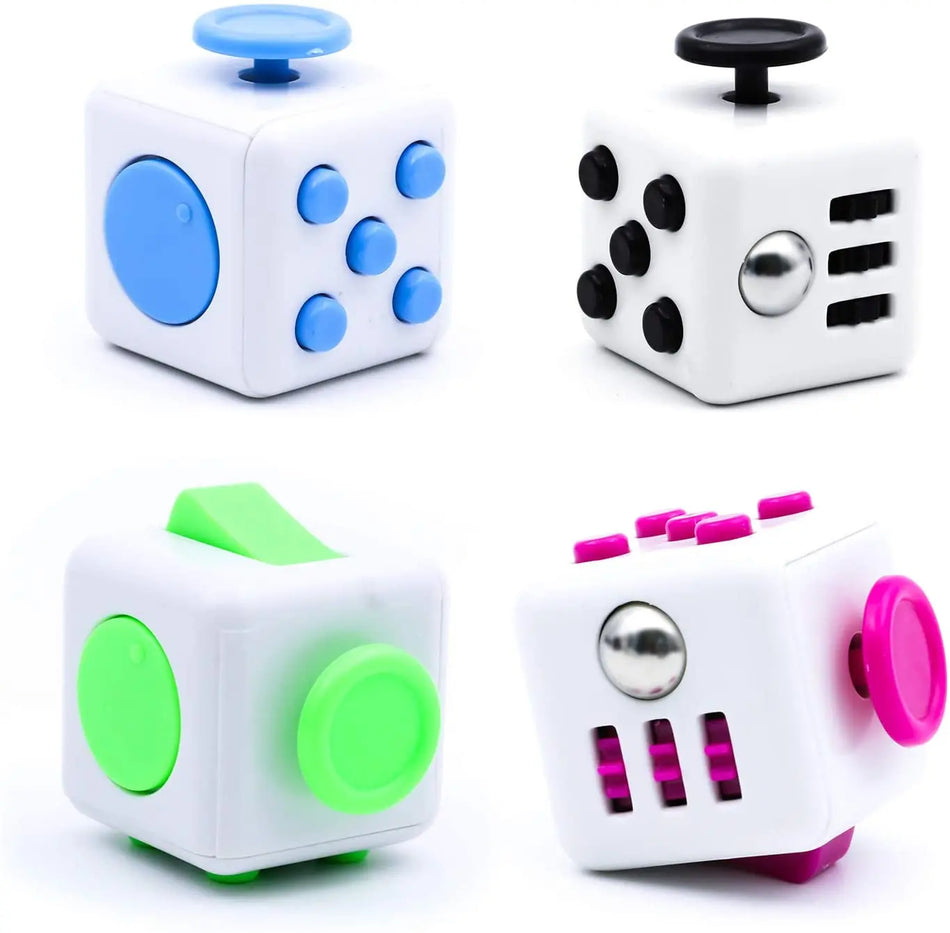 Solid Colour Fidget Decompression Dice for Stress Relief