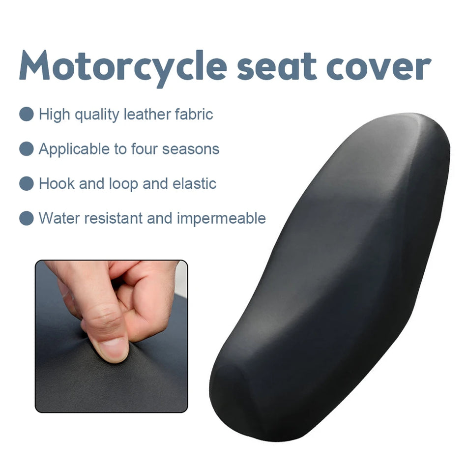 Waterproof Motorcycle Seat Cover - Universal Fit, Easy Installation