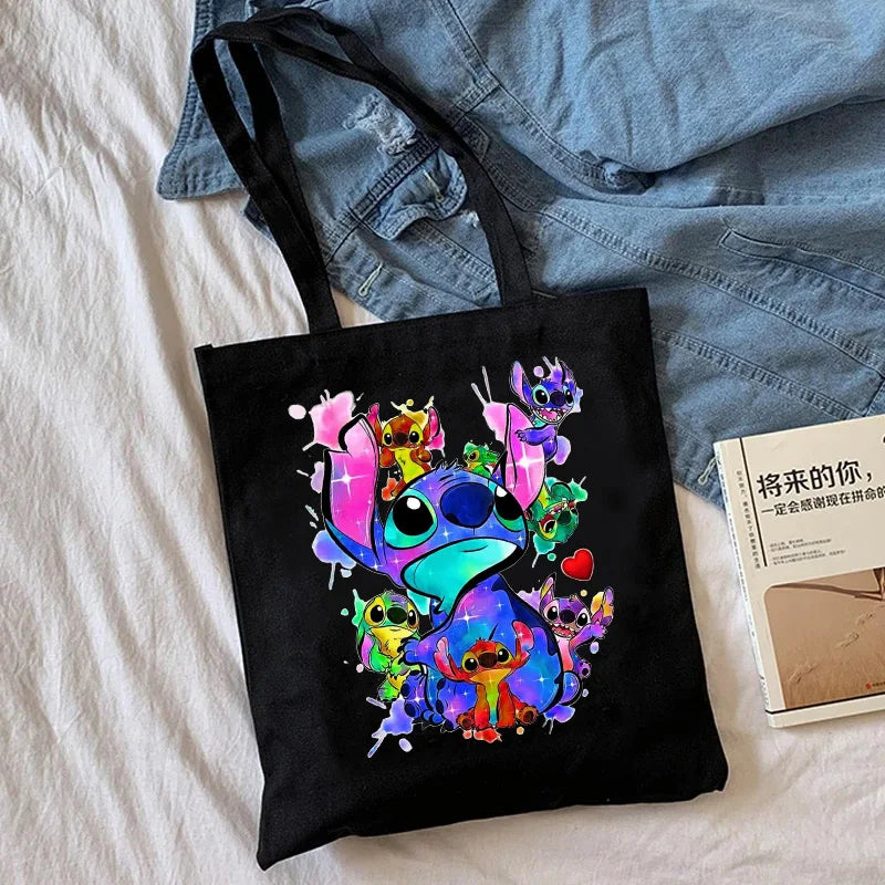 Stitch Eco Canvas Tote Bag - Y2K Lilo και Stitch Σχεδιασμός για τις γυναίκες - Κύπρος