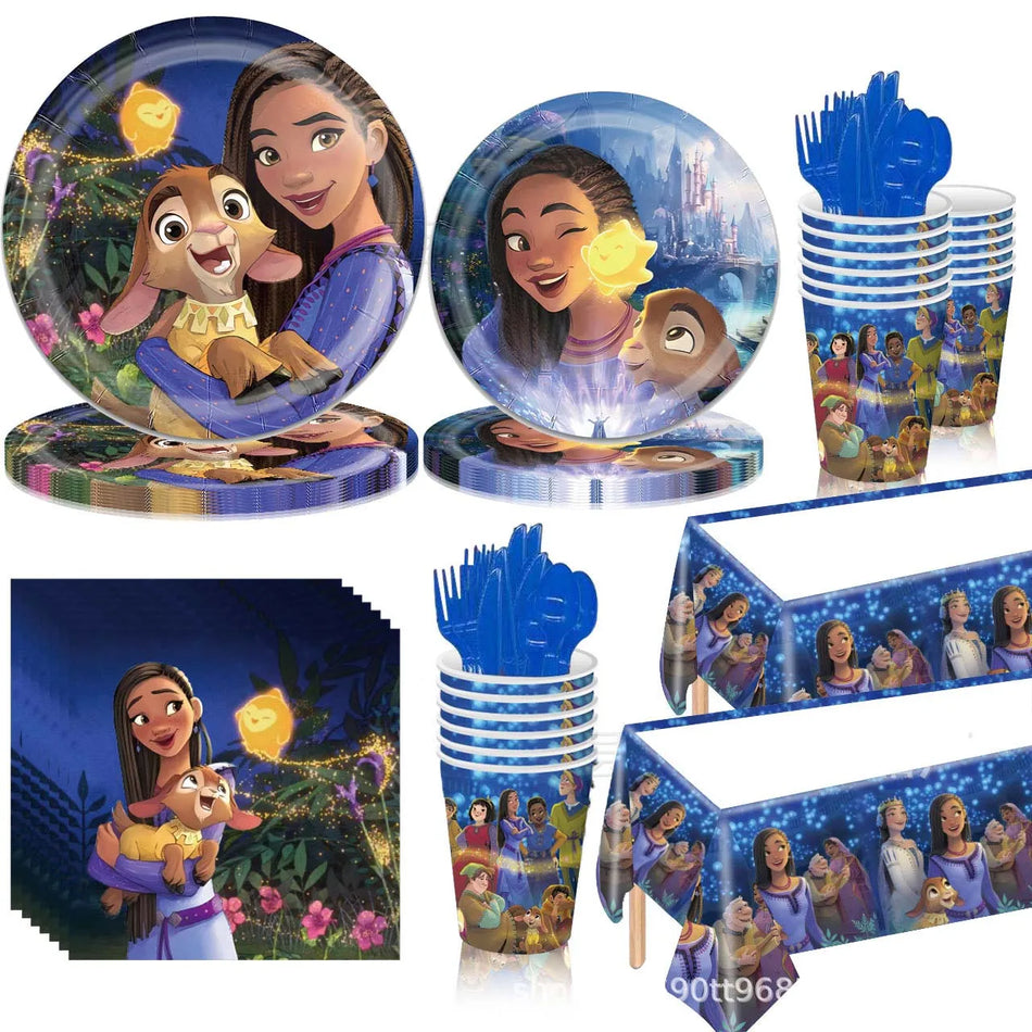 Asha Goat Birthday Party Decorations & Tableware Set - Cyprus