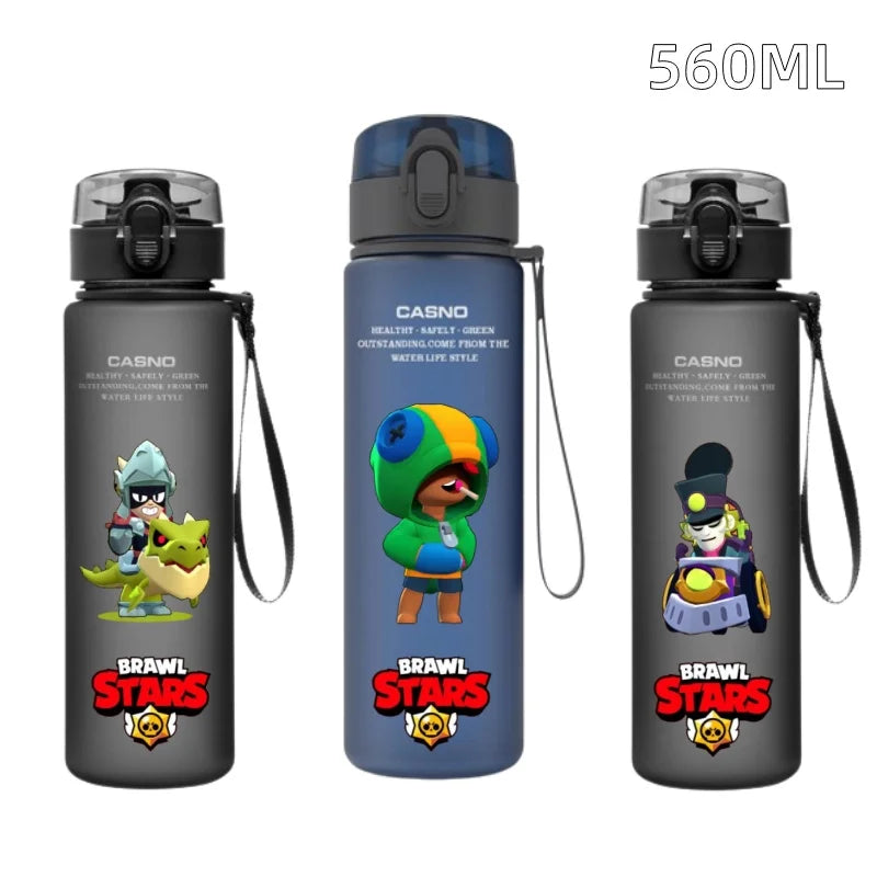 Anime Characters Brawl 560ml Frosted Water Cup - Cyprus