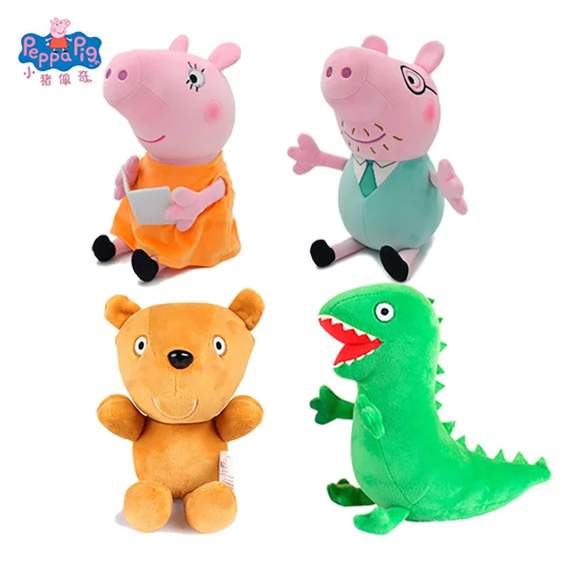 🔵 Peppa Pig Family Plush Stuffed Doll Toy - Cyprus