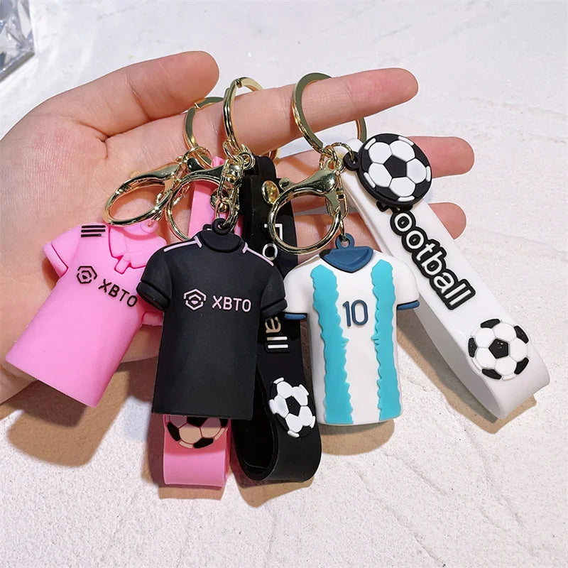 Messi Soccer Star Keychain Kolye - Kıbrıs