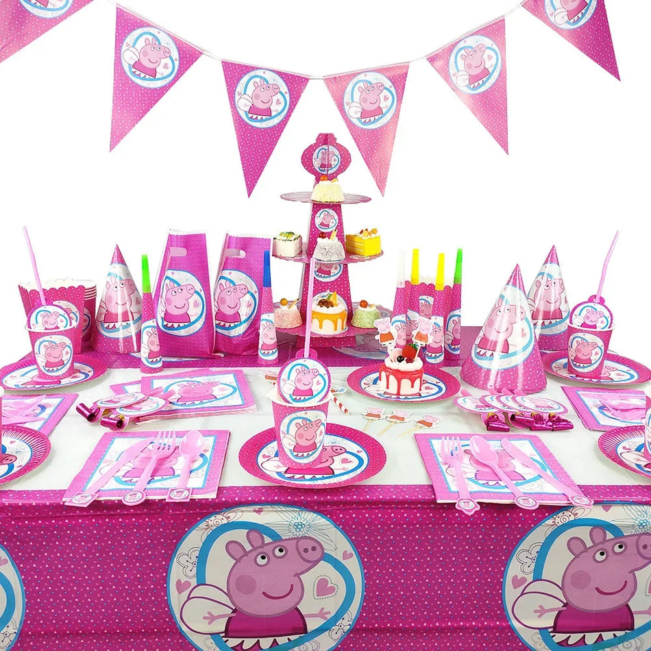 🔵 Peppa Pig για τα Παιδικά Προμήθειες Γενέθλια - Κύπρο