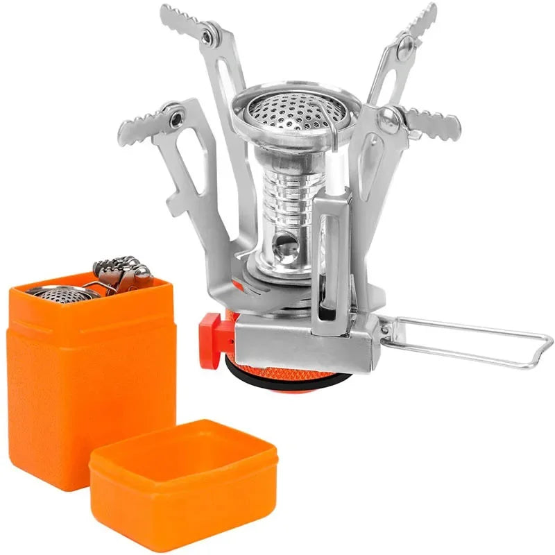 Portable Mini Gas Stove for Outdoor Cooking