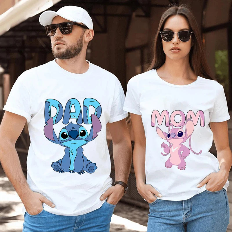 Stitch Disney Family T-Shirt for Adults and Kids - Cyprus