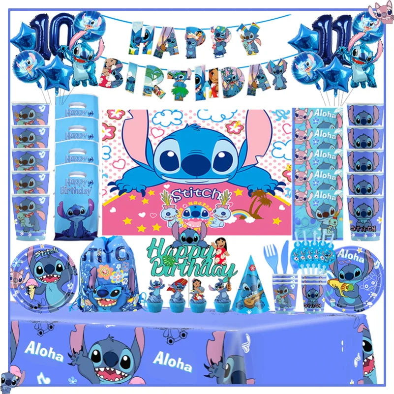 Lilo Stitch Birthday Party Decoration Set - Cyprus