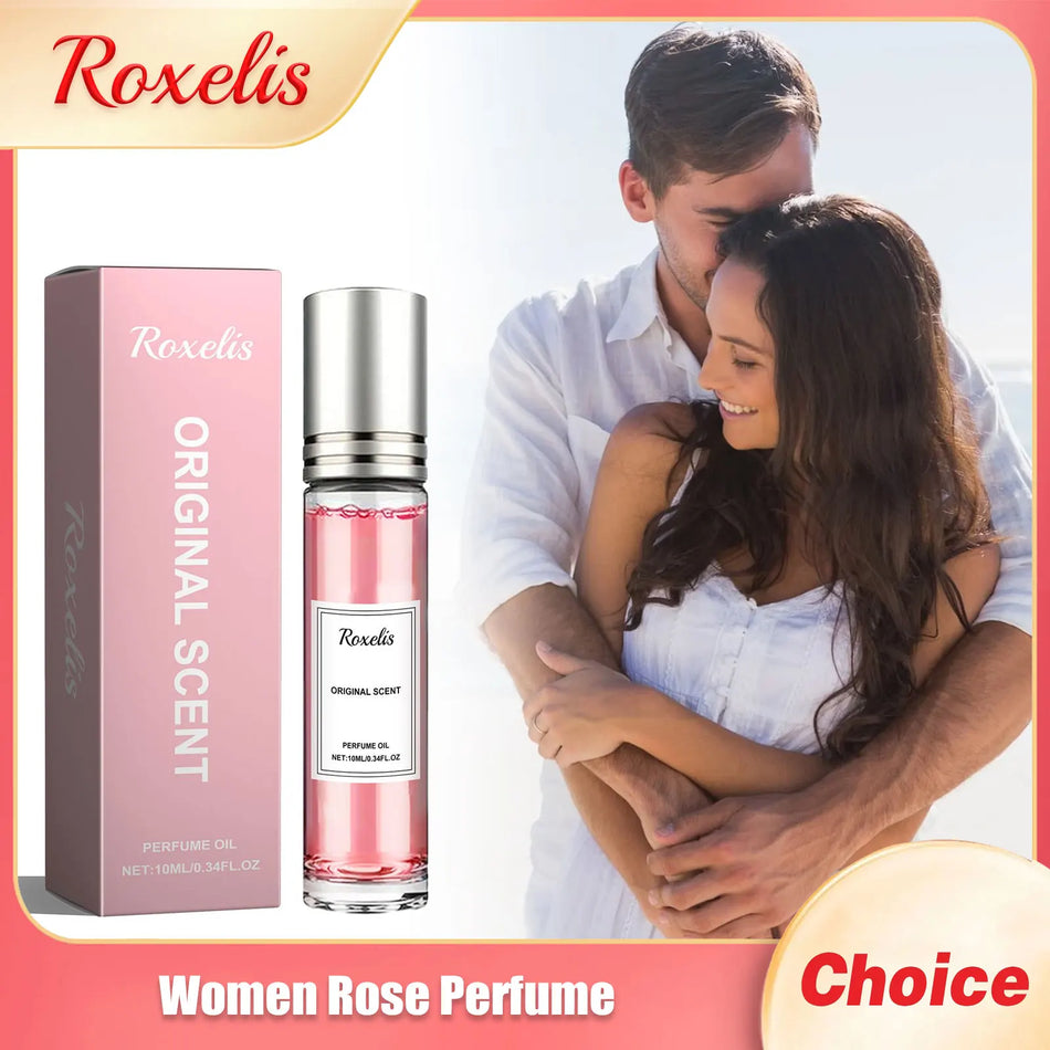 Roxelis Rose Plant Pheromone Perfume Roller 10ml