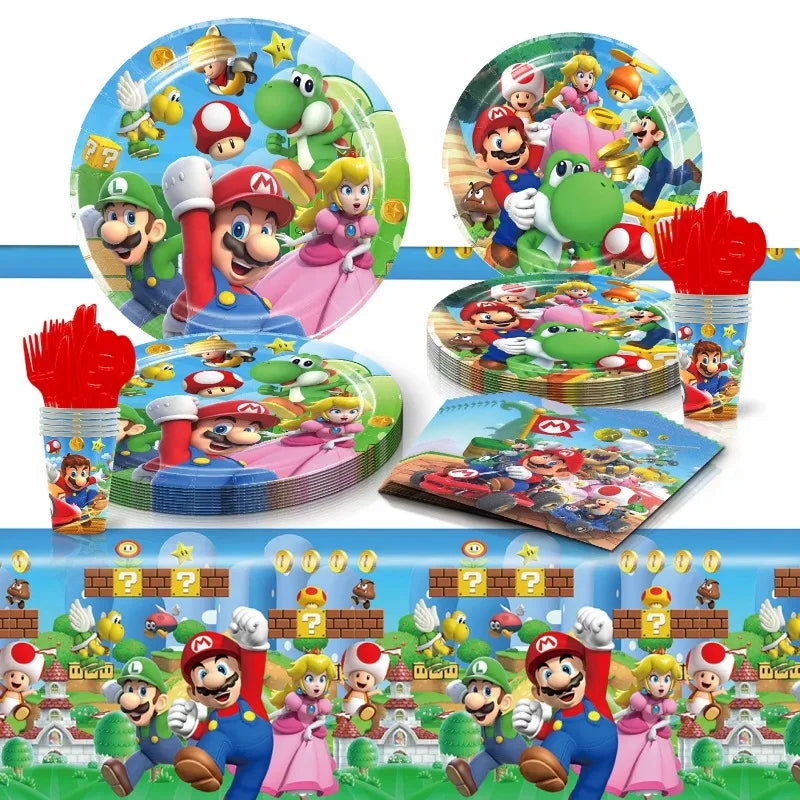 Luigi Birthday Party Supplies Tableware Set - Cyprus