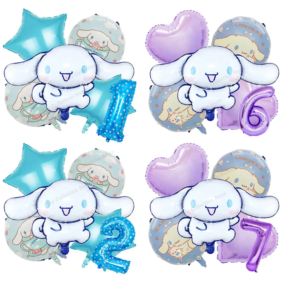 Sanrio Cinnamoroll Foil Balloons DIY Party Supplies - Cyprus