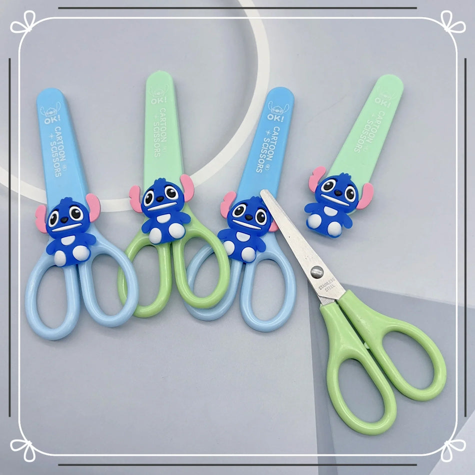 Kawaii  Stitch Makas Kağıt Kesici - Karikatür Kırtasiye Malzemeleri - Çocuk Hediyeleri - Kıbrıs