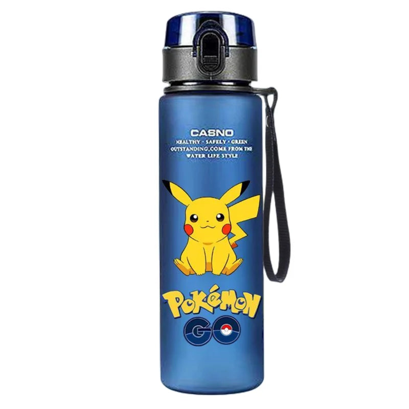 Pikachu Kawaii Kids Portable Plastic Water Bottle - Cyprus