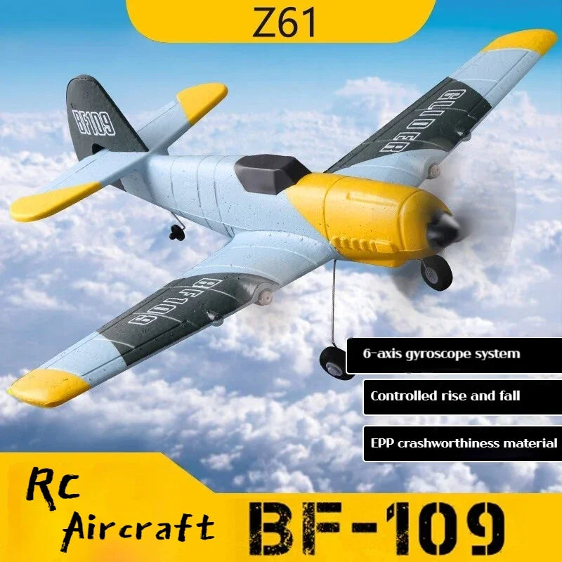 BF109 Télécommande Bombardier Z61 - Avion en mousse électrique à trois canaux 