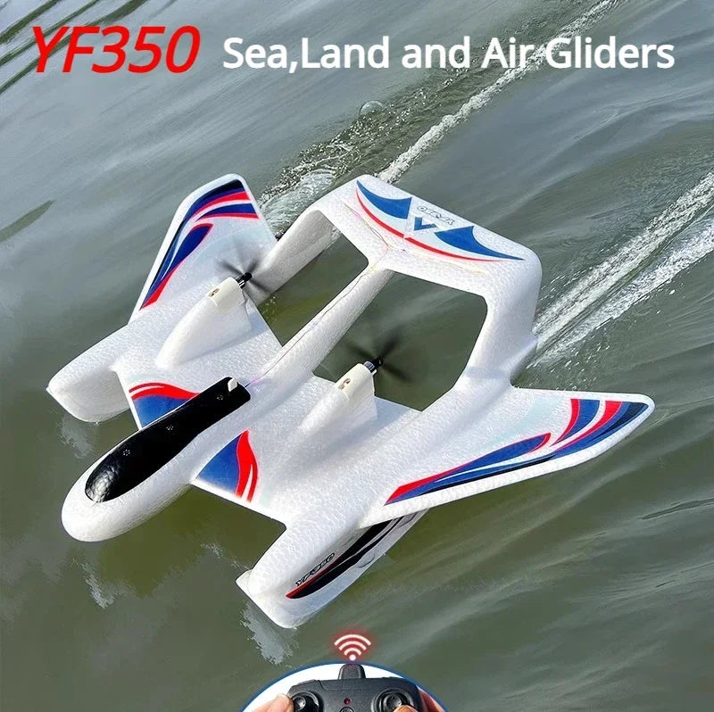 YF350 Avion RC en mousse étanche - Planeur modèle mer, terre et air 