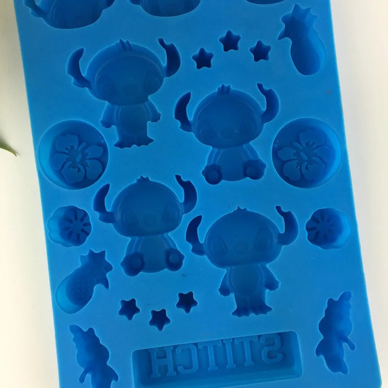 Stich 3d Silicon Cake Form & Ice Cube Tablett - DIY -Kuchen Dekorieren und Handwerk - Ideales Kindergeschenk - Zypern