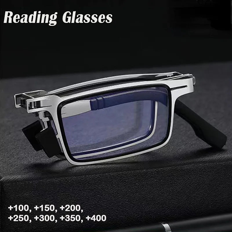 Portable Blue Light Blocking Reading Glasses for Men and Women