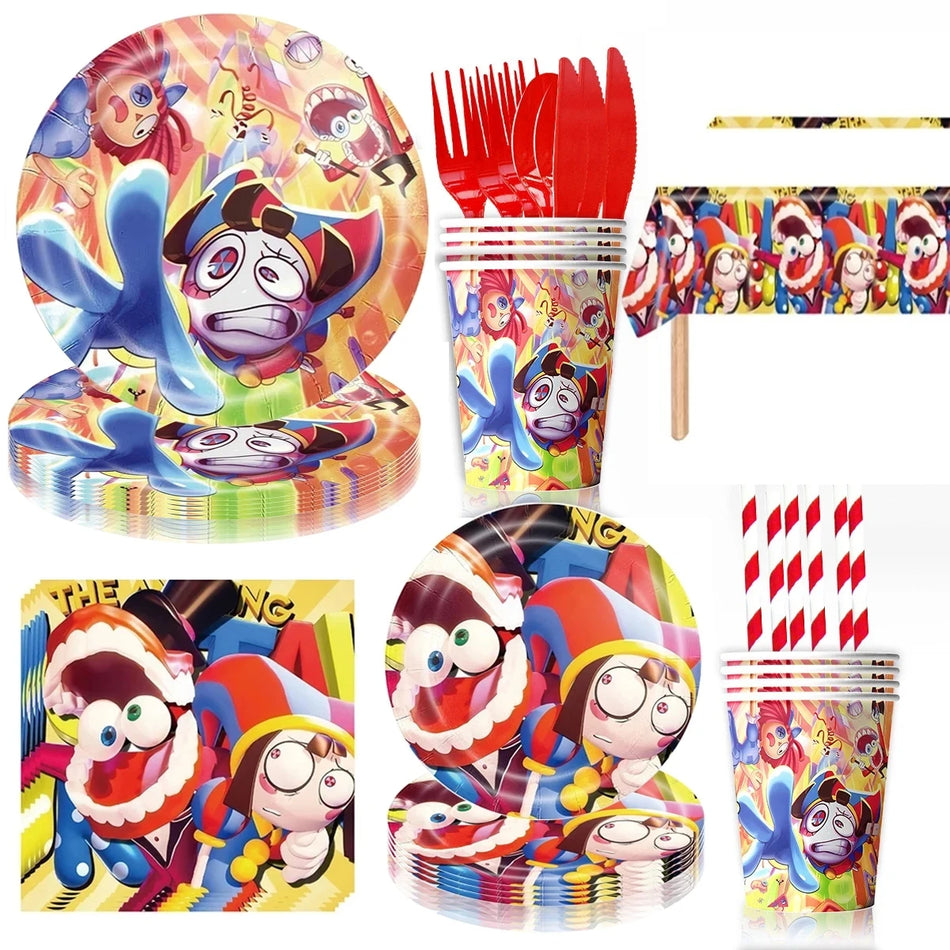 The Amazing Digital Circus Birthday Party Decorations Set - Cyprus