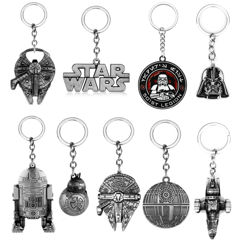 TAKARA TOMY  Star Wars Spaceship R2-D2 Keychain Pendant Metal Accessory - Cyprus