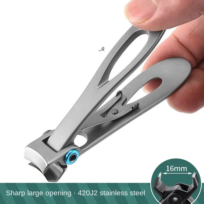 Stainless Steel Professional Nail Clippers for Thick Nails