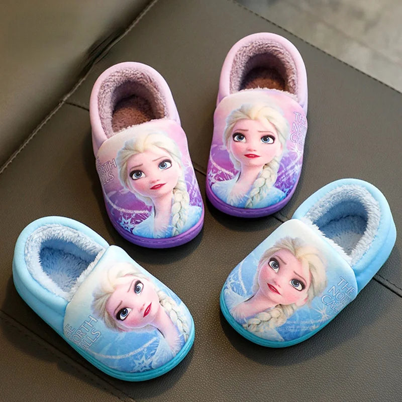 Disney Princess Winter Plush Slippers for Girls - Cyprus