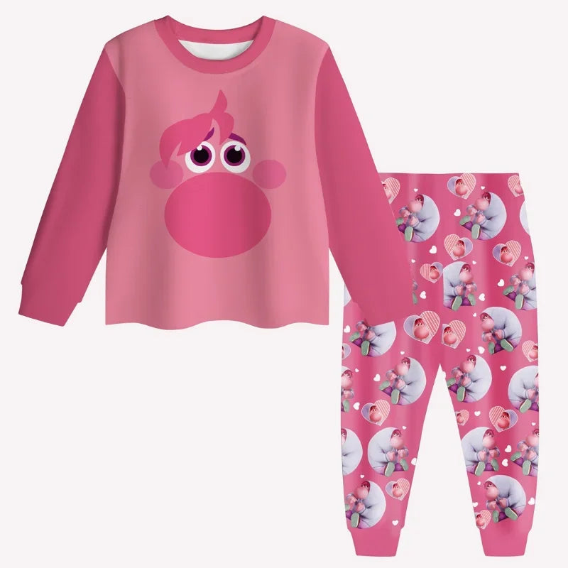 Inside Out 2 Long Sleeved Pajamas Set - Kids Nightwear Gift - Cyprus