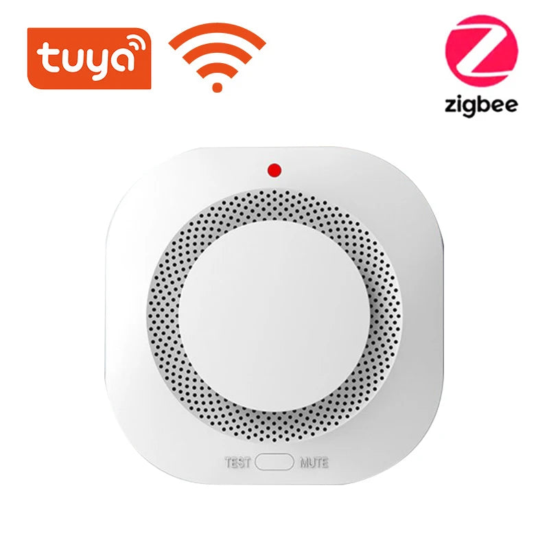 LS Smart WiFi/Zigbee Προοδευτικός ανιχνευτής καπνού ήχου