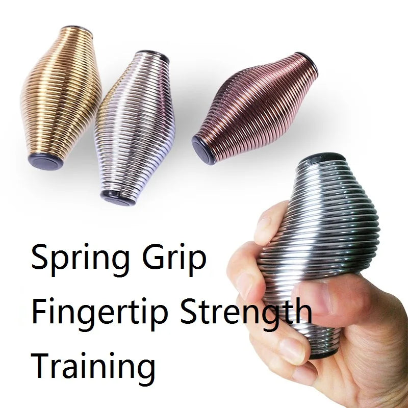 MEADE Metal Spring Grip Ball - Anti-Stress & Fitness Tool