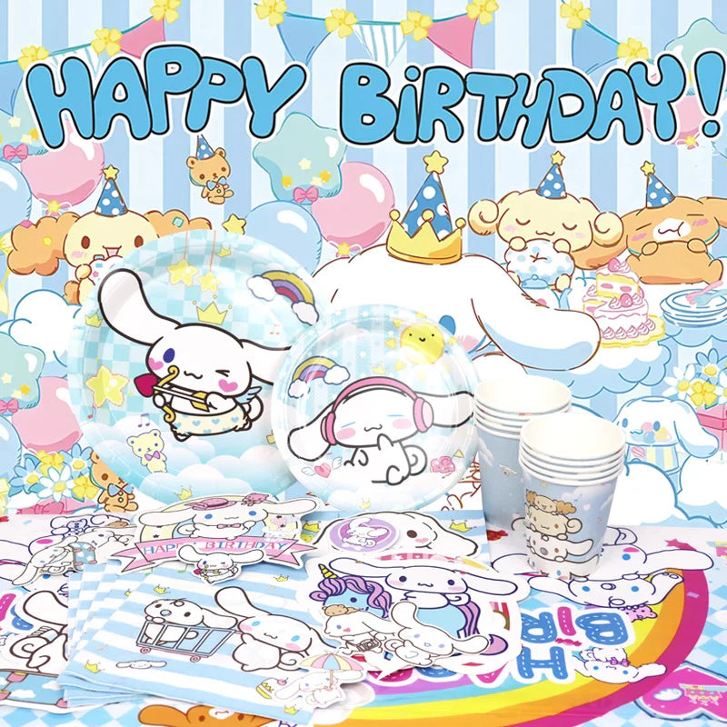 Cinnamoroll Birthday Party Decoration Set - Cyprus