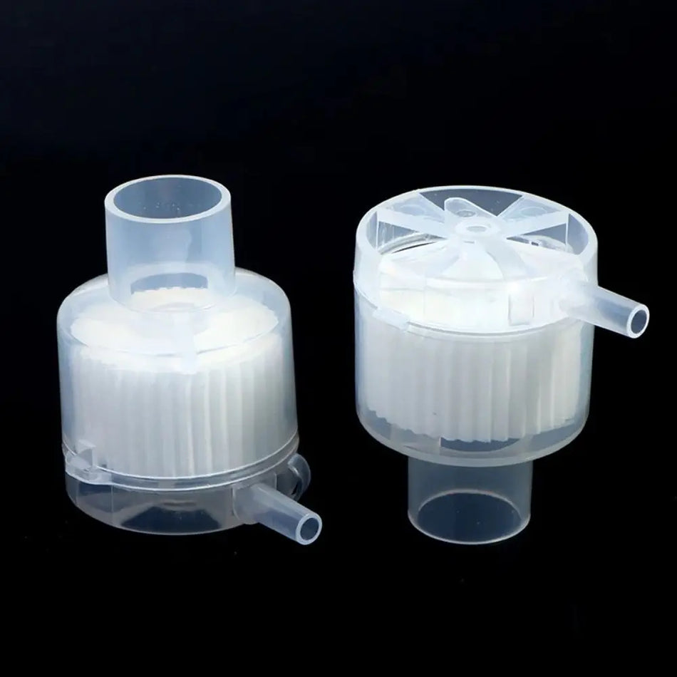 Lightweight L Type Disposable Breathing Filter for Tracheostomy