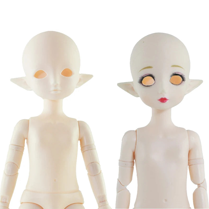 🔵 Elf Doll DIY makeup 30cm Doll Head  or Whole Doll Lol Dolls Beautiful Kids Girl Dolls Toy Gift