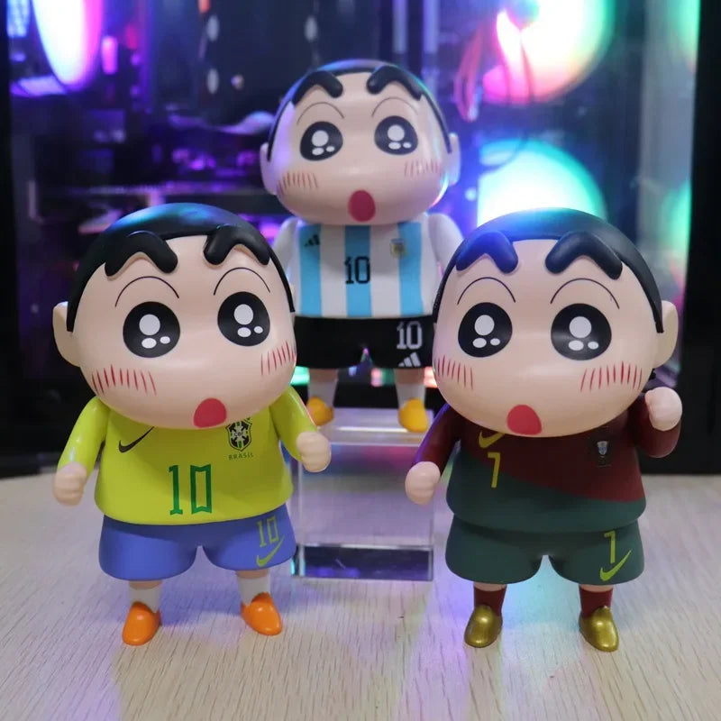 Crayon Shin Chan & Football Legends Aksiyon Figürleri Koleksiyonu - Cyprus