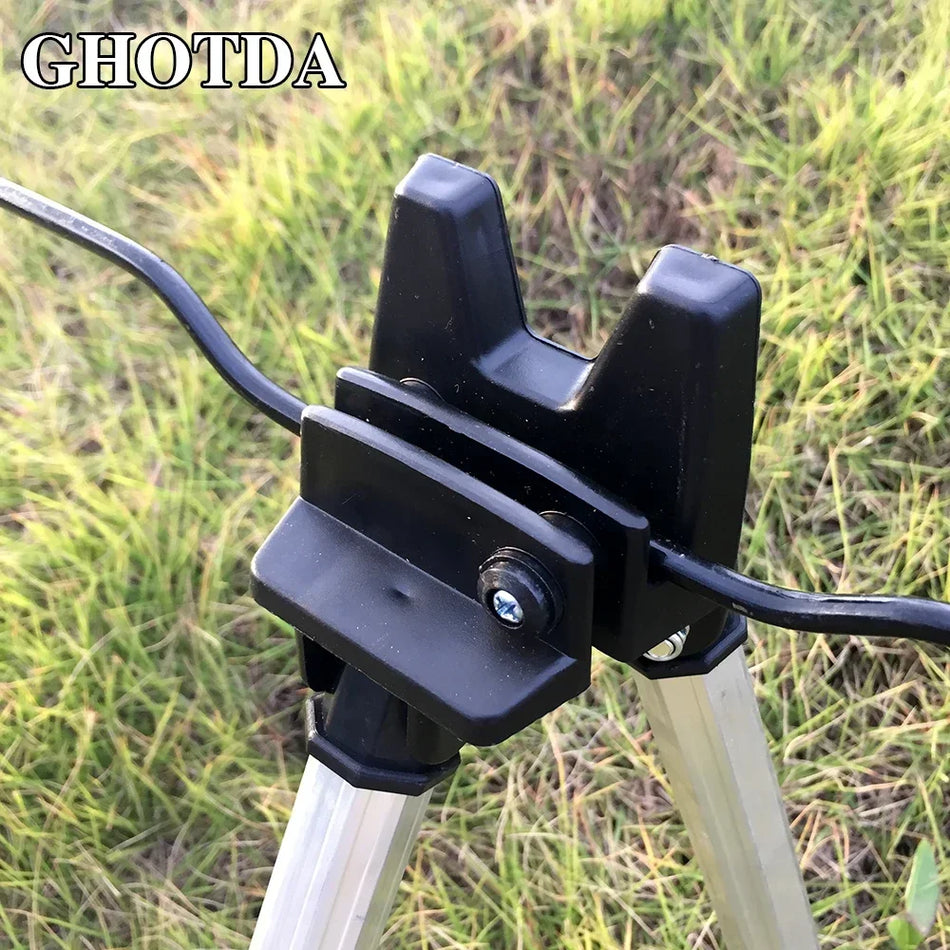 GHOTDA Telescopic Fishing Tripod Holder Stand 🎣