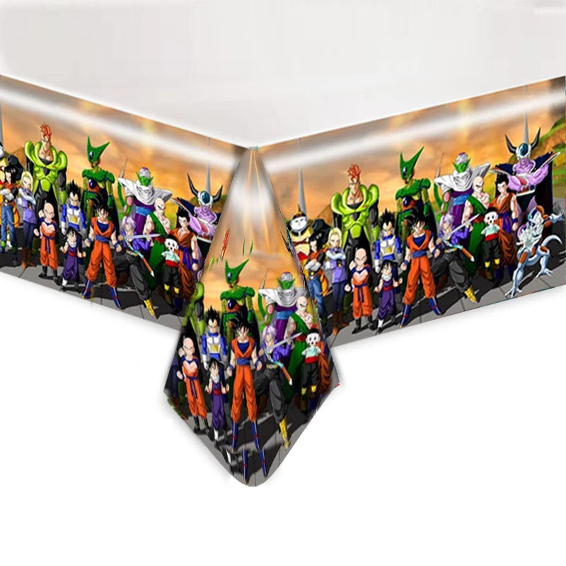 Dragon Ball Son Goku Party Table Cover - Cyprus