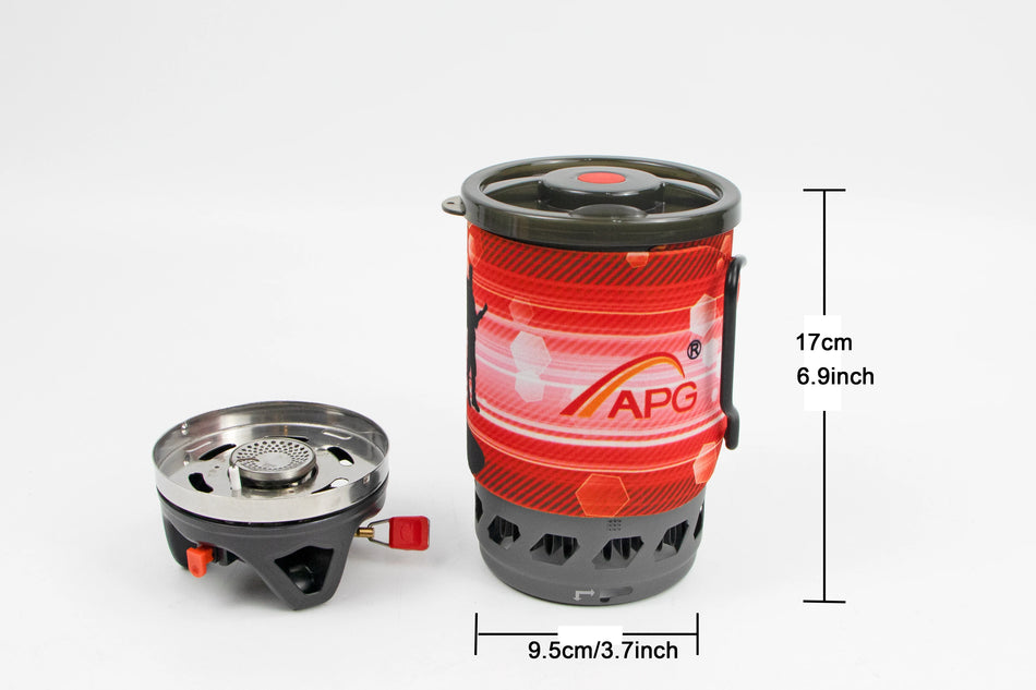 APG 750ML Outdoor Cooking System with Ignition - Camping Stove