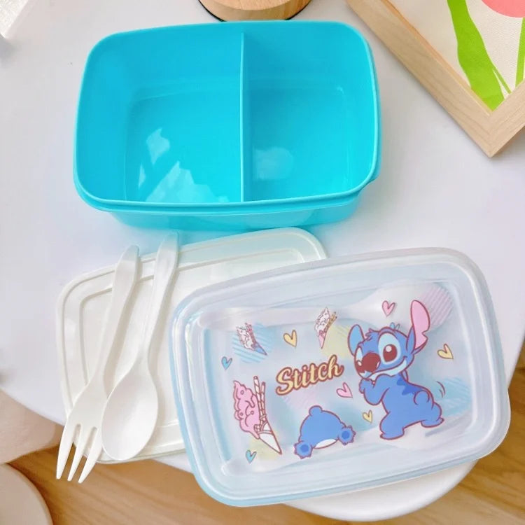 Kawaii Lilo & Stitch Portable Lunch Box - Cyprus