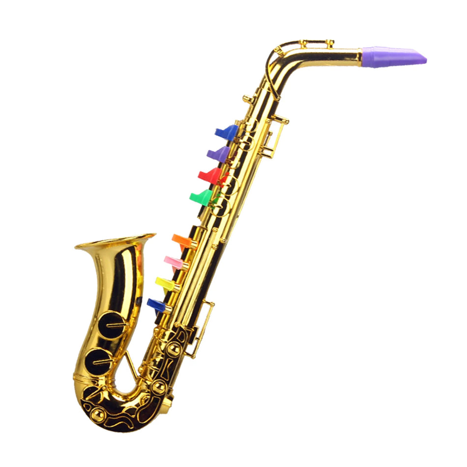 Kids Toy Saxophone with Shiny Finish | Safe and Fun Musical Instrument for Toddlers