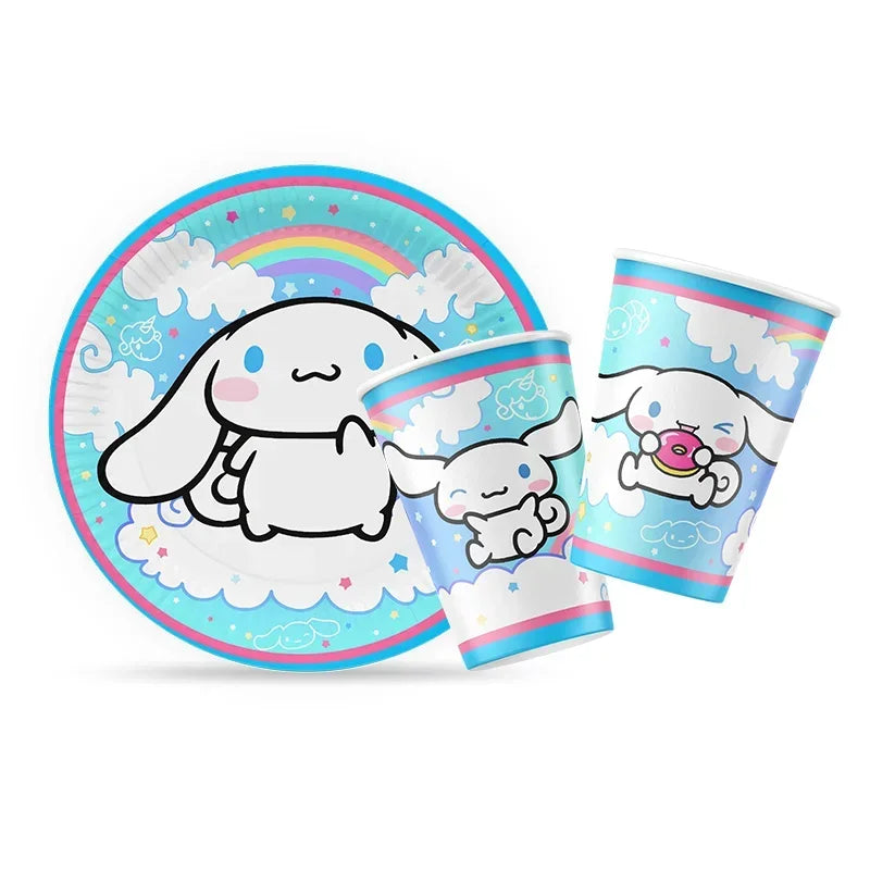 Cinnamoroll Kids Birthday Party Tableware Set - Cyprus