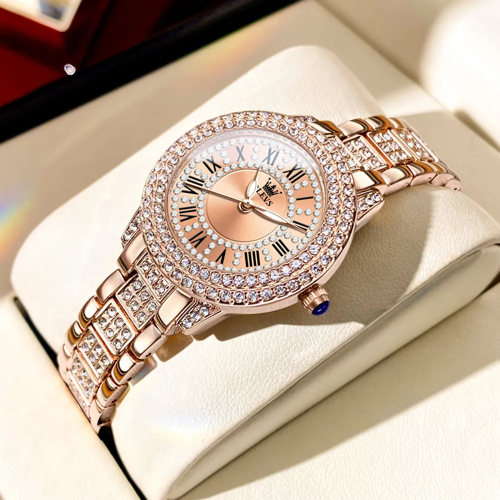 All diamond watch womens best sale