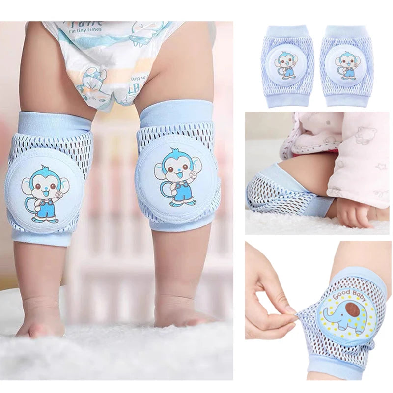 Kinder Cotton Crawling Knie Pads und Ellbogenschützer