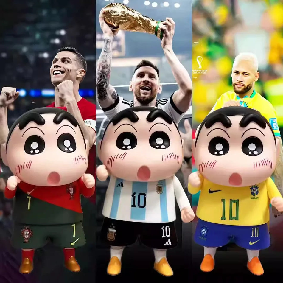 Crayon Shin Chan & Football Legends Action Figures Collection - Cyprus