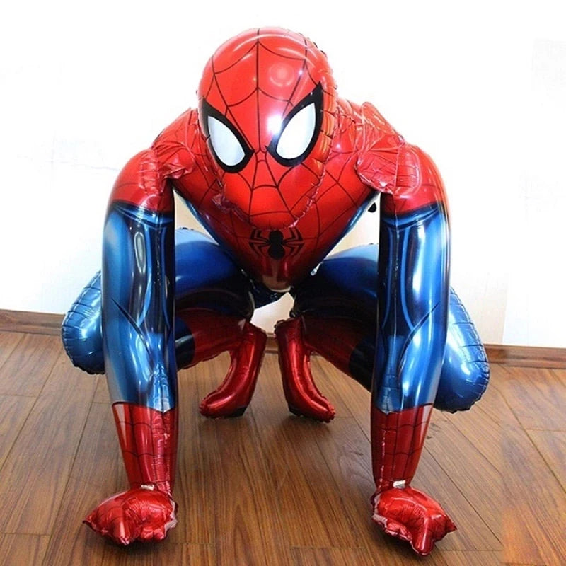 🔵 Disney 3D Spiderman Kids Balloon Avengers Aluminum Foil Foil Decore Decor - Кипр