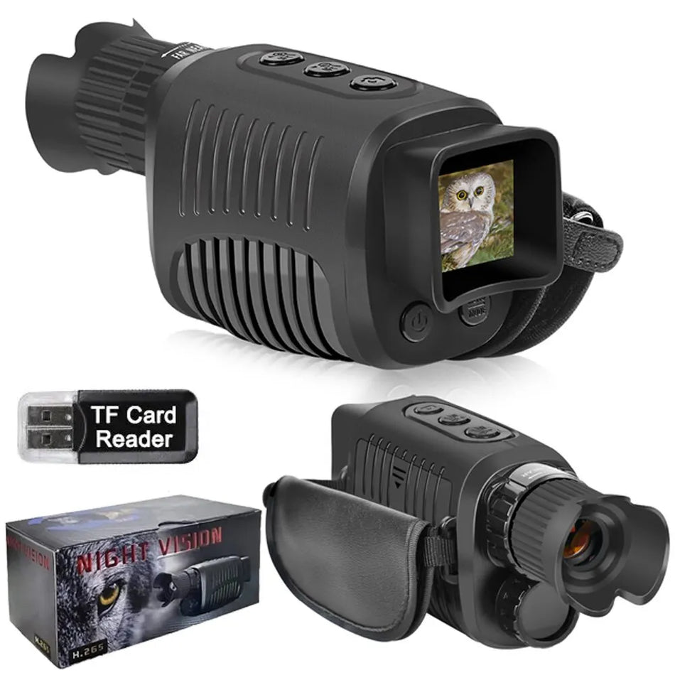 1080P HD Monocular Night Vision Device with 5X Digital Zoom